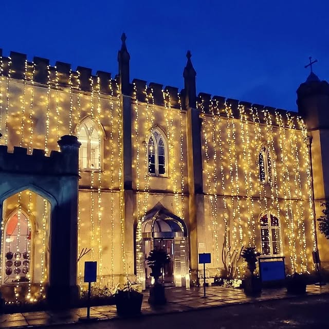 Missenden Abbey Christmas Lights