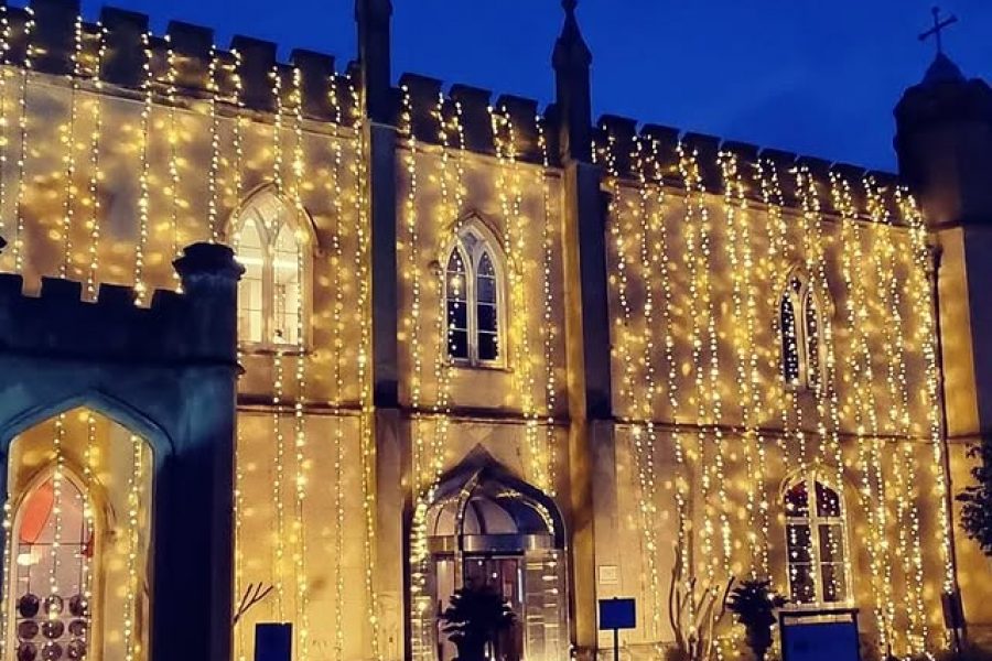 Missenden Abbey Christmas Lights Missenden Abbey Christmas Lights