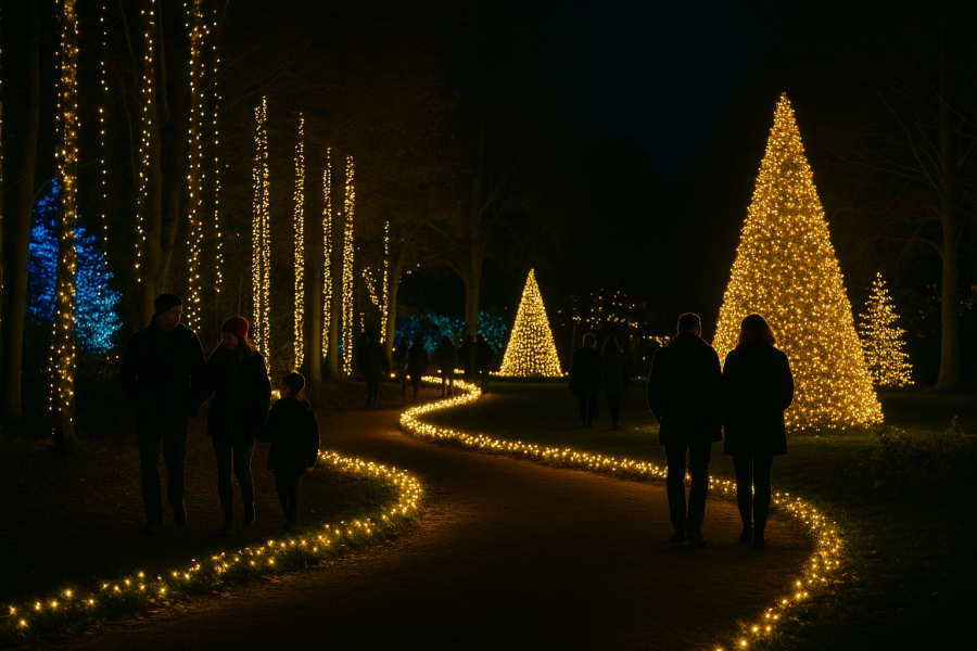 Designing an Enchanting Christmas Light Trail Designing an Enchanting Christmas Light Trail